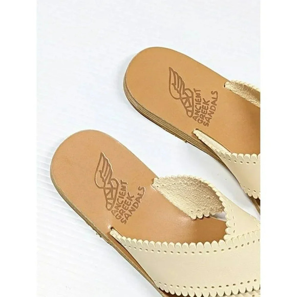 Ancient Greek Sandals Women's Philourgos Slide Sandals Size 37 EU (MSRP $285) - Picture 7 of 11